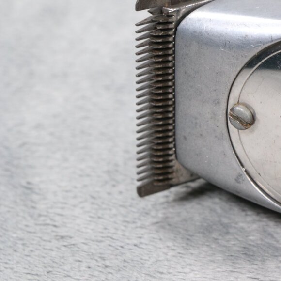 Vintage Andis Master ML Adjustable Blade Hair Clipper With Cord All Silver - Picture 7 of 12